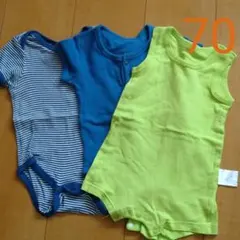 ベビー キッズ 男の子 肌着　ロンパース70  まとめ売り