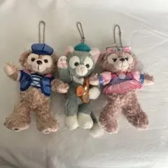 ダッフィー シェリーメイ ジェラトーニ ぬいぐるみバッジ 2016 新品