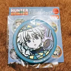HUNTER×HUNTER 切り絵シリーズ 和紙 缶バッジ キルア
