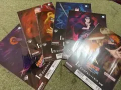 NARUTO 一番くじ I賞 ビジュアルシートセット 6種コンプリートのサムネイル