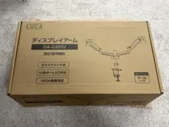 ディスプレイアームデュアルDA-G201Uのサムネイル