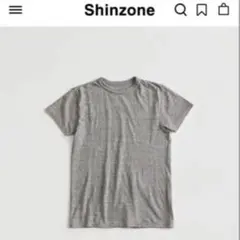 新品　☆ THE SHINZONE CREW T-SHIRT シンゾーン　グレーのサムネイル