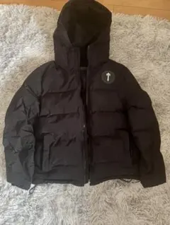 TRAPSTAR フード付きダウンジャケット 黒