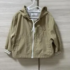 POLObaby ジャンパー ベージュ系 フード付き 80