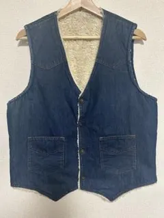 89s carhartt カーハート デニムベスト ボアジャケット L相当 - メルカリ