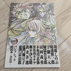 鬼滅の刃 無限城編 入場特典 映画 パンフレット 副読本 鬼殺隊編 第12弾