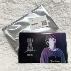 BTS Burn the Stage グク 特典 チケットホルダー カード付