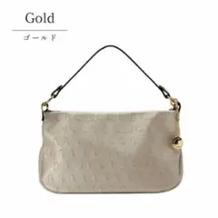 LAMB MODE ネコ型押し　レディース ショルダーバッグ