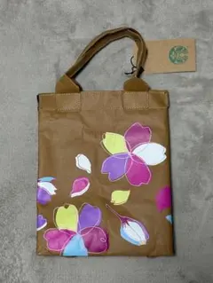 新品【Starbucks 】SAKURA2024 保冷ペーパーショッパー S