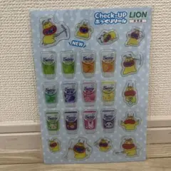 LION Check-Up ぷっくりシール 非売品のサムネイル