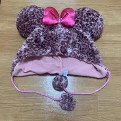【値下げ】ディズニーシー　ヒョウ柄　ファンキャップ　カチューシャ　ランド　廃盤