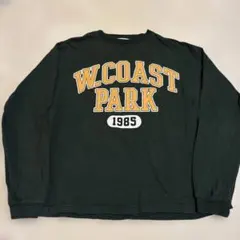 WEGO グリーン　ロングスリーブカットソー S