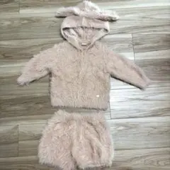 petit main ニットルームウェア　セットアップ