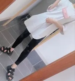 GU コットン100% ホワイト Tシャツ