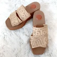 専用出品 Chloé 厚底サンダル ベージュ 37 専用出品 Chloé 厚底サンダル ベージュ 37 専用出品 Chloé 厚底