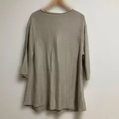 KEYUCA メッシュサマーニット7部丈　ロング　F ベージュ