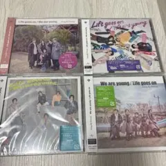 Life goes on / We are young 4枚セット