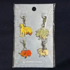 ポケモン 全国ずかんメタルチャーム ロコン系統 4種セット 新品未開封