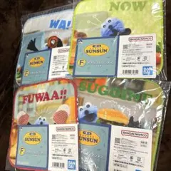 パペットスンスン一番くじ　F賞タオルコレクション 4枚セット