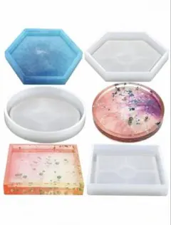 シリコンレジン型セット（多形状）　未開封