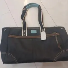 COACH コーチ ナイロン×レザー トートバッグ A4収納可のサムネイル