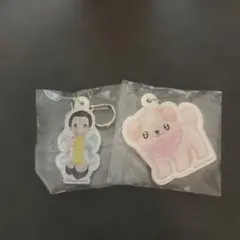 細木数子 アクリルキーホルダー 2点セット 1000円ガチャ