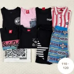 BABYDOLL 半袖Tシャツ ハーフパンツ 110 120 まとめ売り