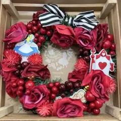 Afternoon Tea 不思議の国のアリス バラのリース✨️