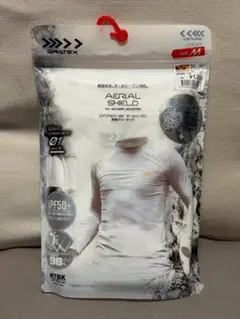AERIAL SHIELD 長袖クルーネックシャツ Mサイズ エアリアルシールド