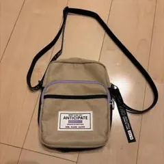 LOVETOXIC ショルダーバッグ ベージュ クリアポケット