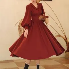 『銀幕のお嬢様のクラシカルワンピース』