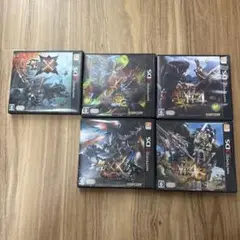 モンスターハンターシリーズ 5本セット