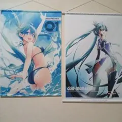 初音ミク タペストリー レーシングミク 2点セット