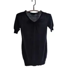 5号K.T KIYOKO.TAKASE❆ラメ入り Vネック 半袖 チュニックのサムネイル