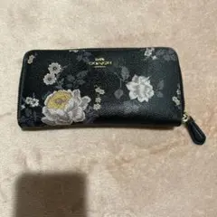 COACH 長財布 フローラル柄 ラウンドファスナーのサムネイル