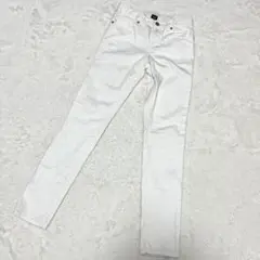 GAP キッズ 白スキニーパンツ 12 150cm 綿ストレッチ