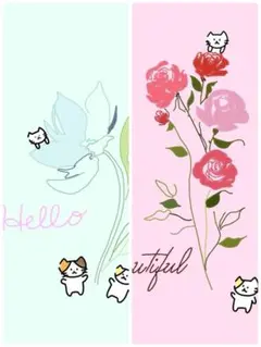 オリジナルイラスト　ポストカード　2枚セット