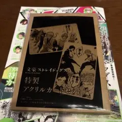 【新品未使用品】文豪ストレイドッグス ヤングエース付録 特製アクリルカードセット