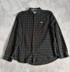 FIELD & STREAM ダークグリーン チェックネルシャツのサムネイル