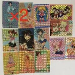 No.1 当時物 セーラームーン カードダス システムファイル まとめ売り
