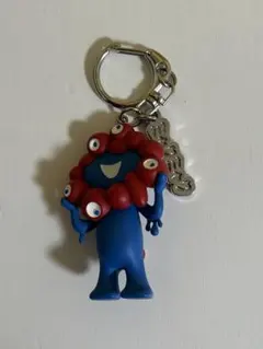 【ほぼ新品】チャーム付き ミャクミャク キーホルダー