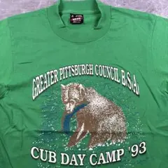 90s CUB DAY CAMP 93 Tシャツ USA製 シングル