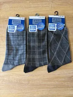 AUTHENTIC STANDARD ソックス 3足セット 25-26cm