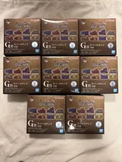 【キングダム】一番くじ G賞 ラバースタンド 8個セットのサムネイル