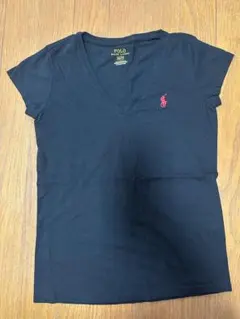 Polo Ralph Lauren ブラック Vネック Tシャツ XS/TP