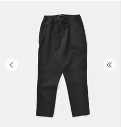 TRAVAIL MANUEL ストレッチデニムペグパンツ　ブラックMサイズ