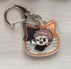 呪術廻戦　まねきねこ　虎杖悠仁　アクリルキーホルダー