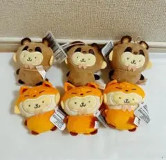 サンリオキャラクターズ どうぶつ着ぐるみマスコット　ポムポムプリン