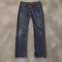 値下げ　INED HOMME ストレートデニム サイズ1のサムネイル