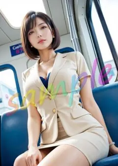 26053002【1点物】 A4ポスター AI美女 写真 リアル グラビア 彼女